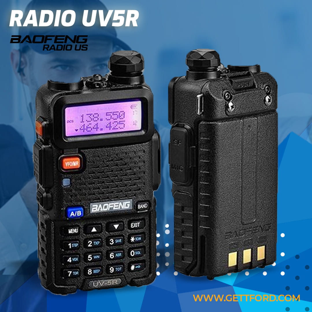 RADIO PORTÁTIL BAOFENG UV 5R DUAL BAND 4 W