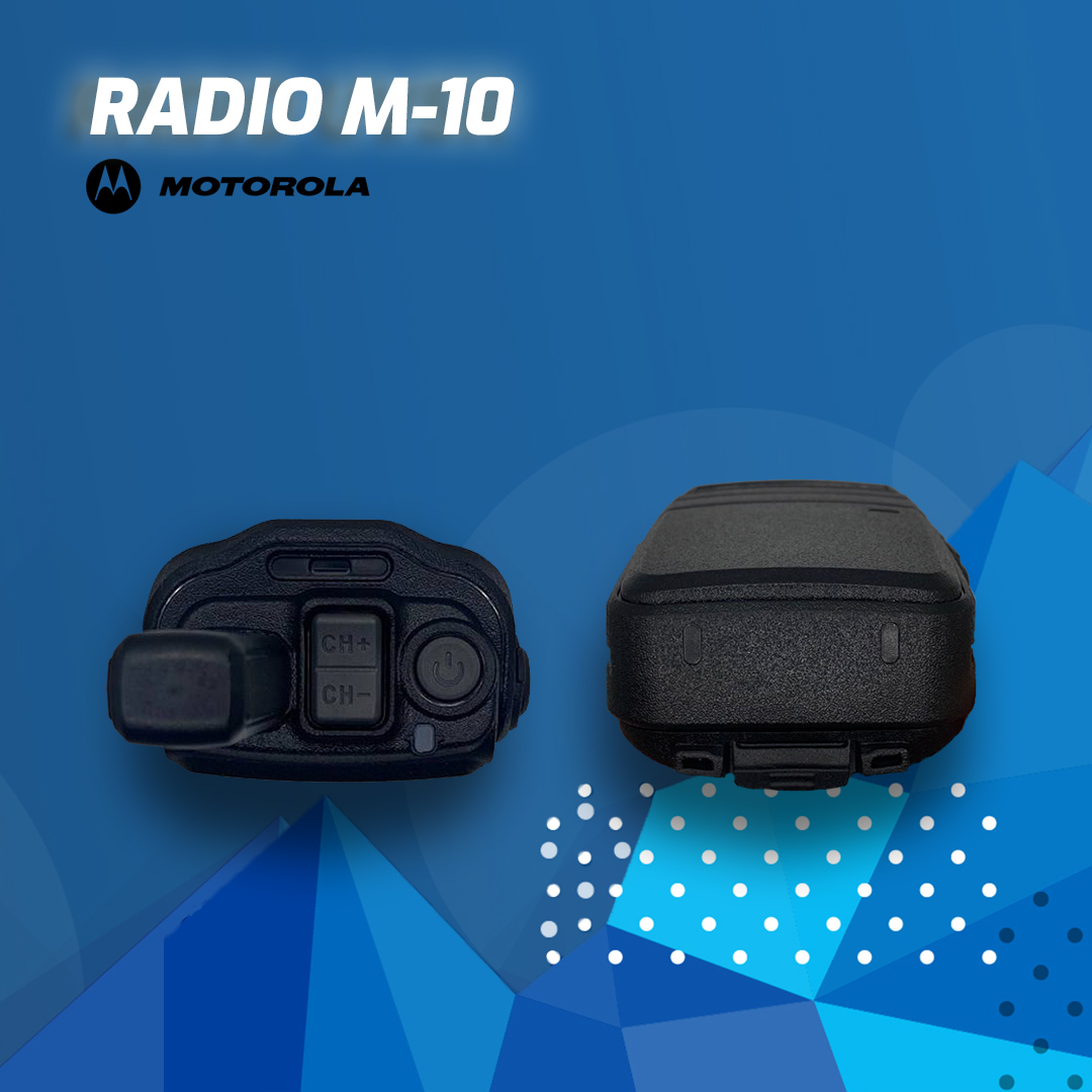 RADIO PORTÁTIL MOTOROLA M 10 2W 400 470MHz UHF